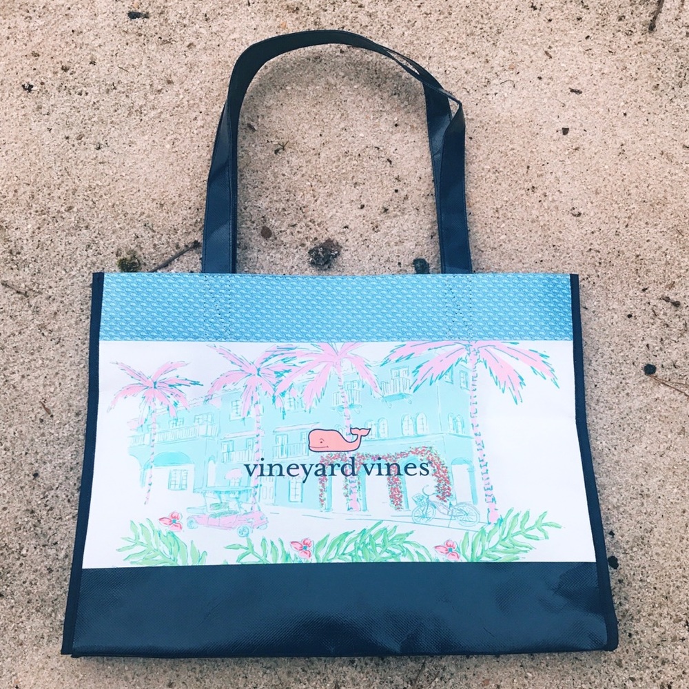 Vineyard Vines shopping bag